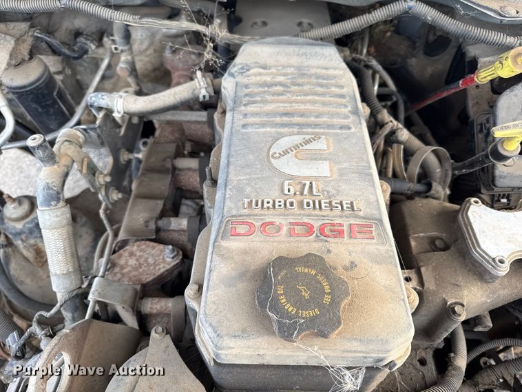 image for item EN0090 2009 Dodge Ram 3500HD utility bed pickup truck