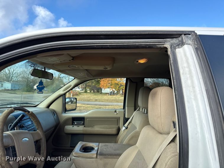 image for item EN0107 2005 Ford F150 SuperCab pickup truck