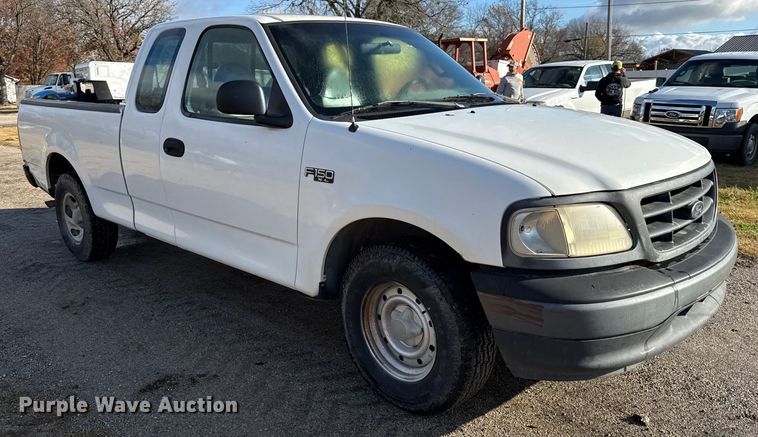 image for item EN0109 2001 Ford F150 SuperCab pickup truck