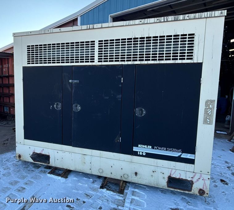 image for item EN0114 Kohler 180 generator