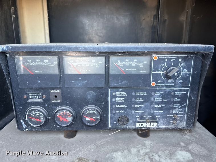 image for item EN0114 Kohler 180 generator