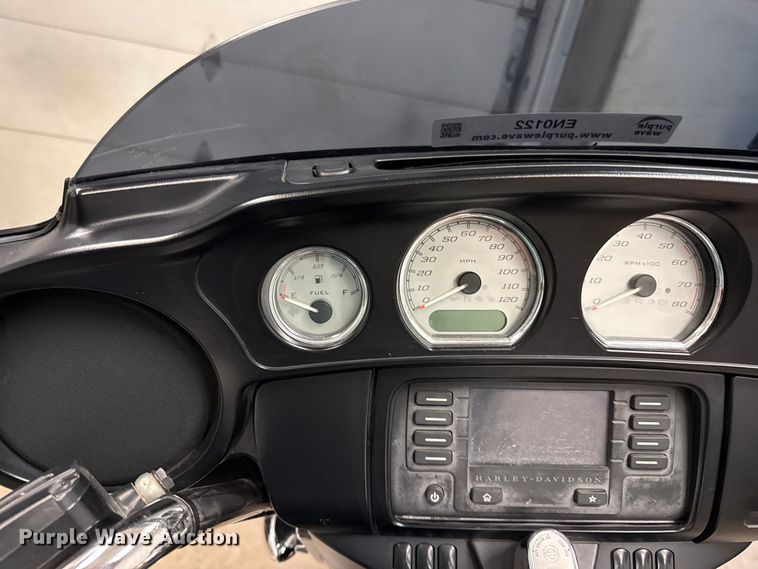 image for item EN0122 2017 Harley Davison Street glide motorcycle