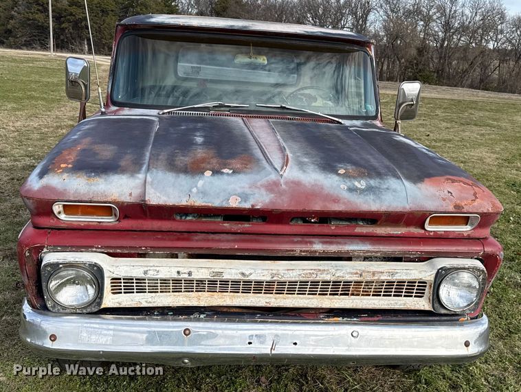 image for item EN0123 1966 Chevrolet C10 pickup truck