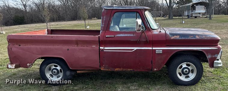 image for item EN0123 1966 Chevrolet C10 pickup truck