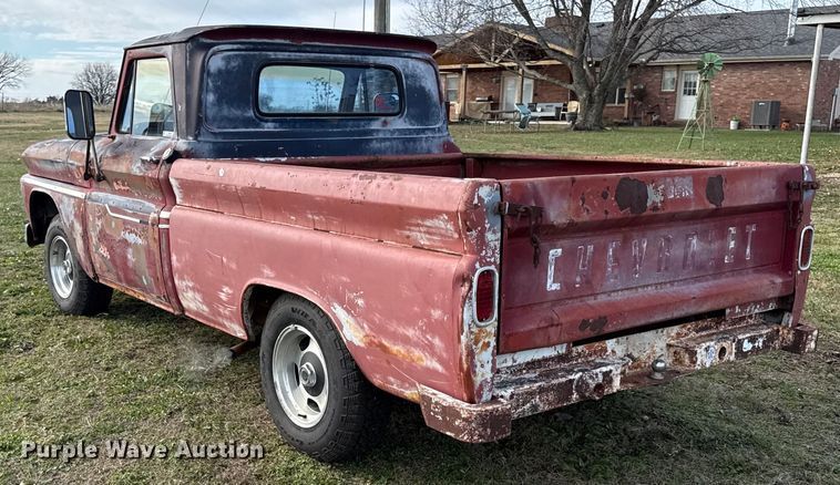 image for item EN0123 1966 Chevrolet C10 pickup truck