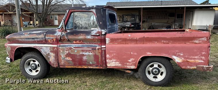 image for item EN0123 1966 Chevrolet C10 pickup truck