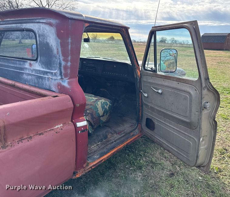 image for item EN0123 1966 Chevrolet C10 pickup truck