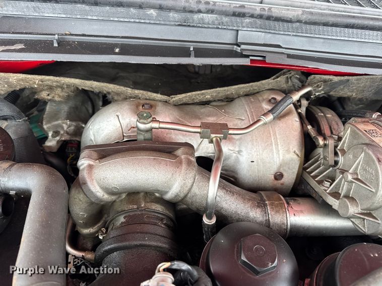 image for item EN0760 2008 Ford F350 flatbed pickup truck