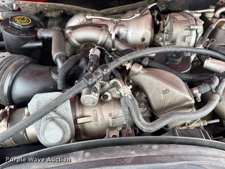 image for item EN0760 2008 Ford F350 flatbed pickup truck