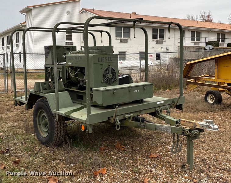 image for item EN5835 Libby Welding Inc. MEP 003A generator