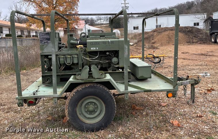 image for item EN5835 Libby Welding Inc. MEP 003A generator