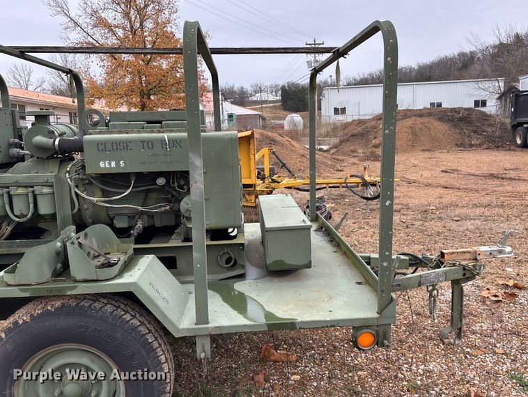 image for item EN5835 Libby Welding Inc. MEP 003A generator