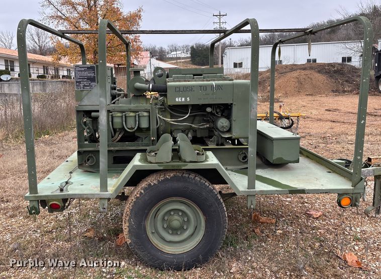 image for item EN5835 Libby Welding Inc. MEP 003A generator