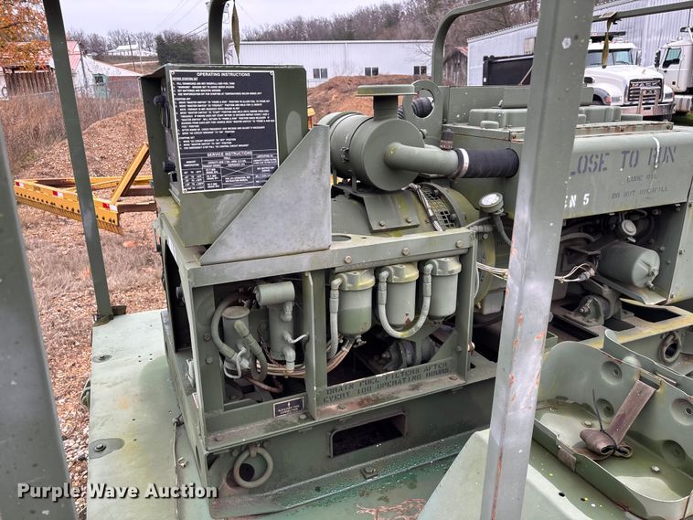 image for item EN5835 Libby Welding Inc. MEP 003A generator