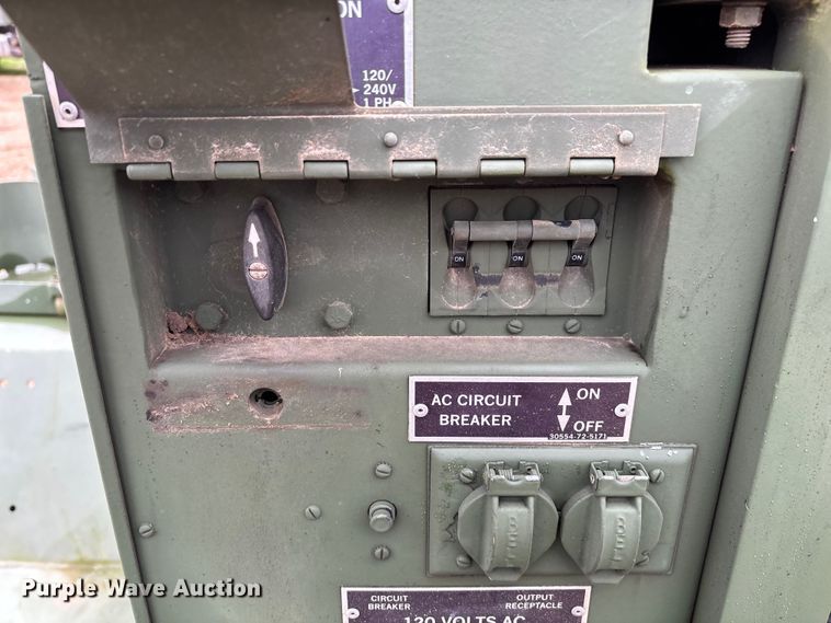 image for item EN5835 Libby Welding Inc. MEP 003A generator