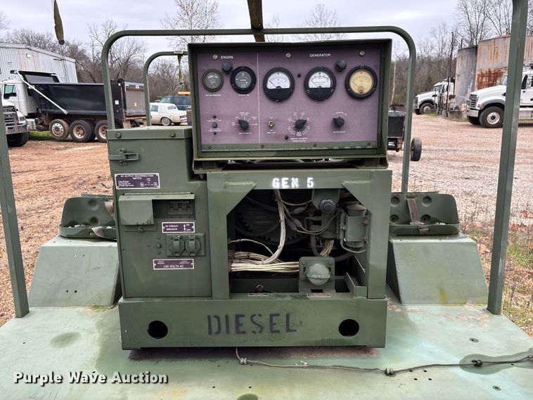 image for item EN5835 Libby Welding Inc. MEP 003A generator