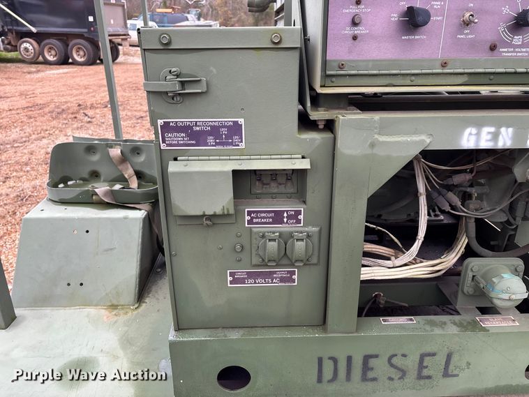 image for item EN5835 Libby Welding Inc. MEP 003A generator
