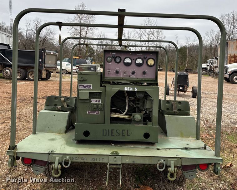 image for item EN5835 Libby Welding Inc. MEP 003A generator