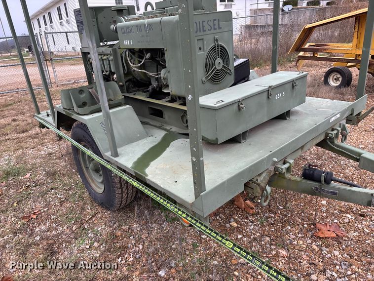 image for item EN5835 Libby Welding Inc. MEP 003A generator