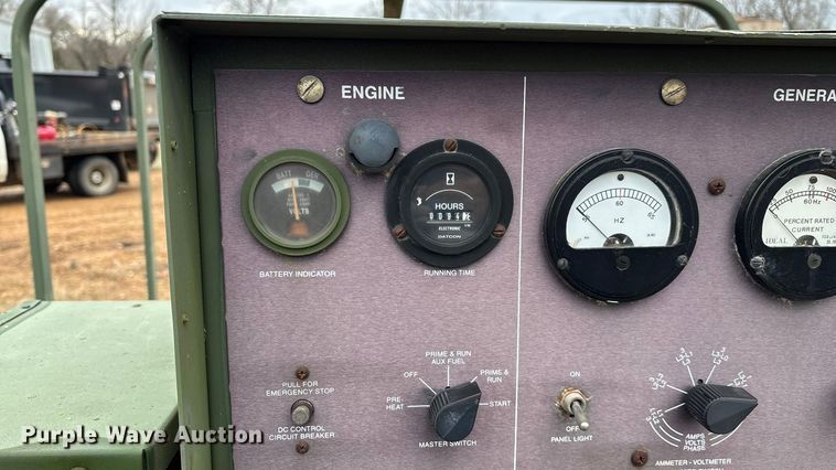 image for item EN5835 Libby Welding Inc. MEP 003A generator