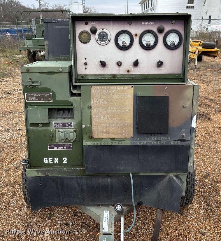 image for item EN5836 Libby Corp MEP-003A generator