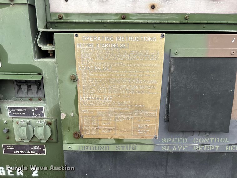 image for item EN5836 Libby Corp MEP-003A generator