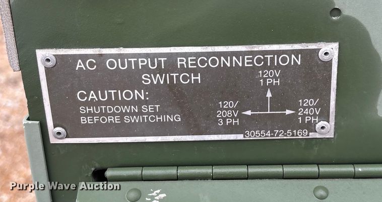 image for item EN5836 Libby Corp MEP-003A generator