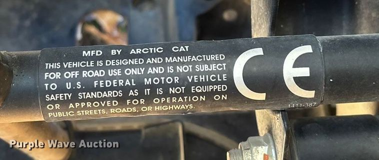 image for item EN5863 2011 Artic Cat Prowler HDX 700  utility vehicle