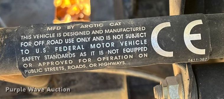 image for item EN5864 2012 Artic Cat Prowler HDX 700 utility vehicle