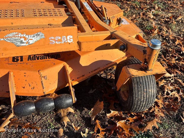 image for item EN5865 Scag Turf Tiger STT61A-27CH ZTR lawn mower