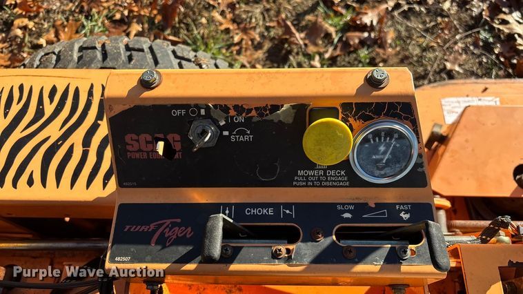image for item EN5865 Scag Turf Tiger STT61A-27CH ZTR lawn mower