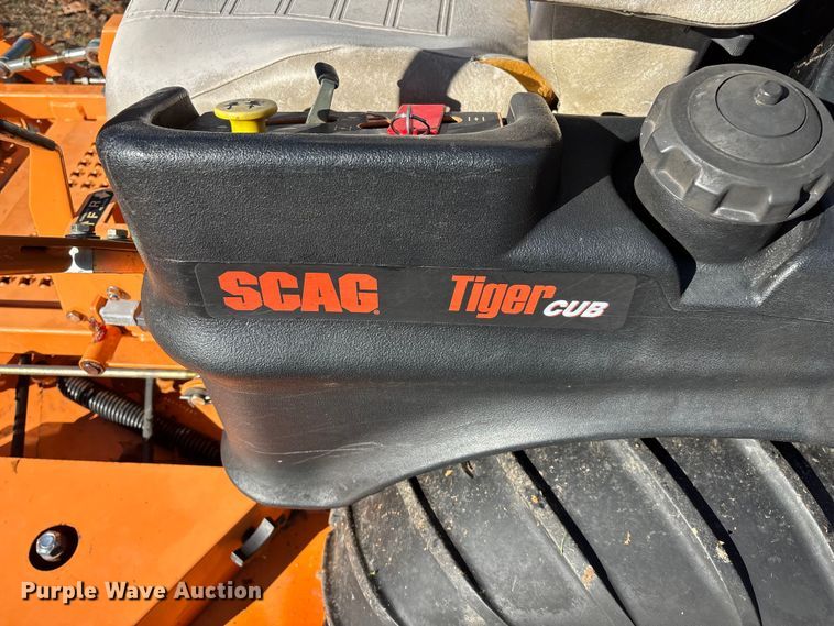 image for item EN5869 Scag Tiger Cub STC61V-23BV ZTR lawn mower