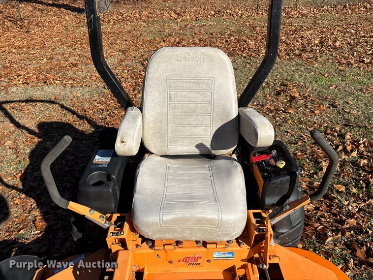 image for item EN5869 Scag Tiger Cub STC61V-23BV ZTR lawn mower
