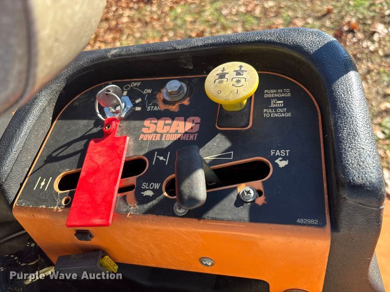 image for item EN5869 Scag Tiger Cub STC61V-23BV ZTR lawn mower