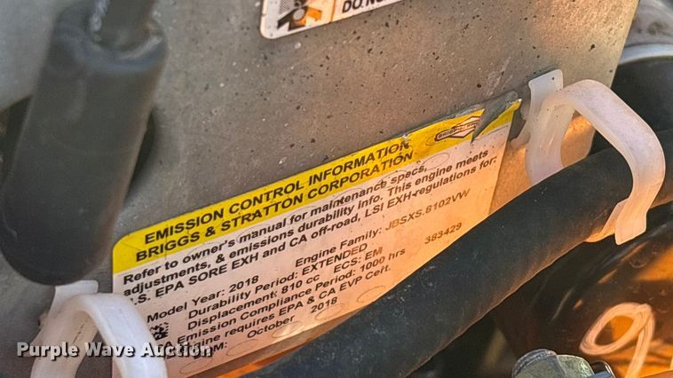 image for item EN5869 Scag Tiger Cub STC61V-23BV ZTR lawn mower