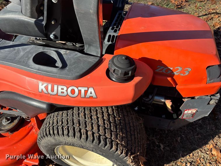 image for item EN5870 Kubota ZG23F ZTR lawn mower