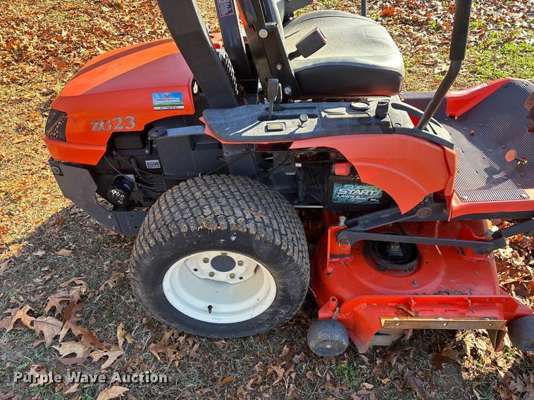 image for item EN5870 Kubota ZG23F ZTR lawn mower