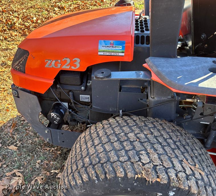 image for item EN5870 Kubota ZG23F ZTR lawn mower