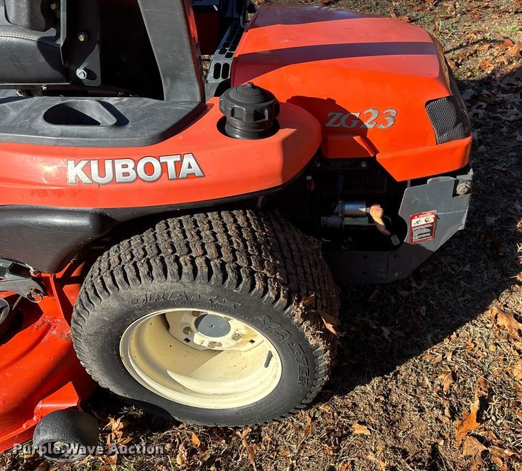 image for item EN5870 Kubota ZG23F ZTR lawn mower