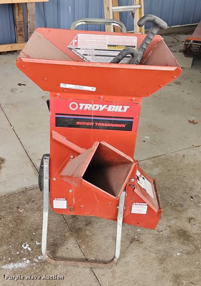 image for item EO4865 Troy-Bilt wood chipper