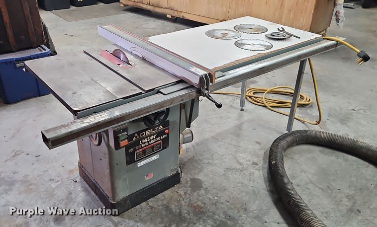 image for item EO4869 Delta Unisaw table saw