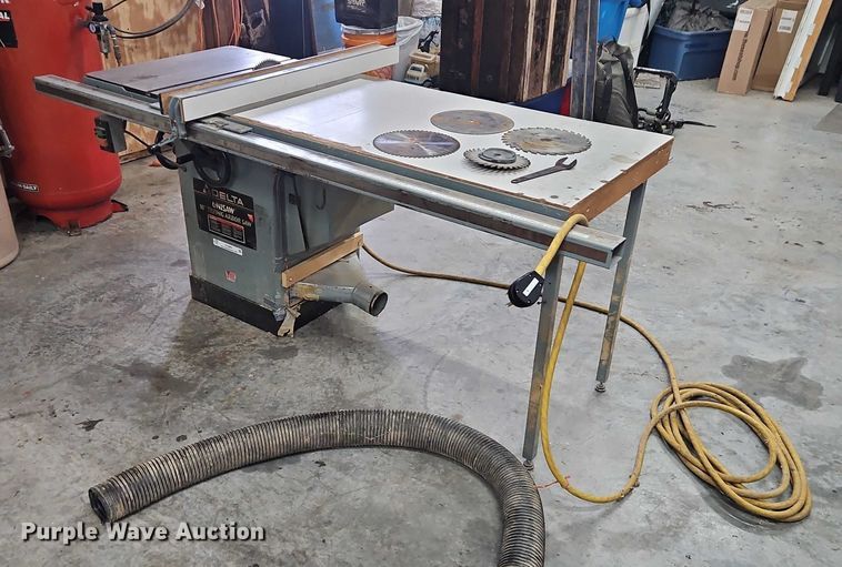 image for item EO4869 Delta Unisaw table saw
