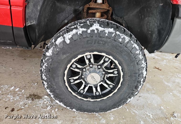 image for item EO4870 1997 Dodge Ram 2500 Club Cab flatbed pickup truck