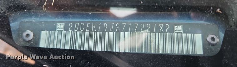 image for item EO4881 2007 Chevrolet Silverado 1500 Ext. Cab pickup truck