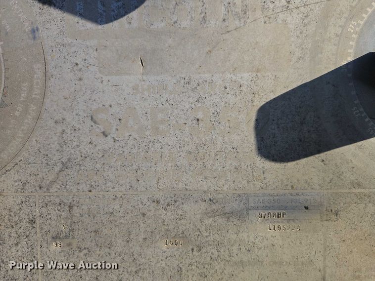 image for item EO4902 Lincoln SAE-350 welder/generator