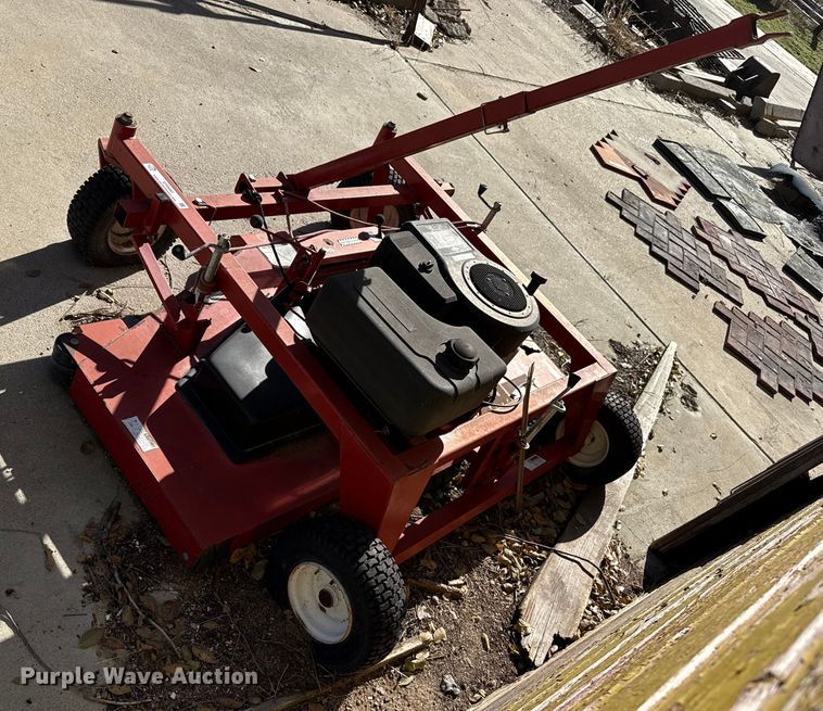image for item EP0992 Swisher pull behind lawn mower