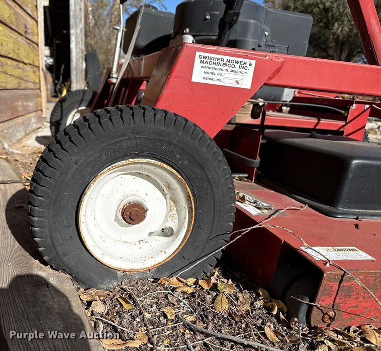 image for item EP0992 Swisher pull behind lawn mower