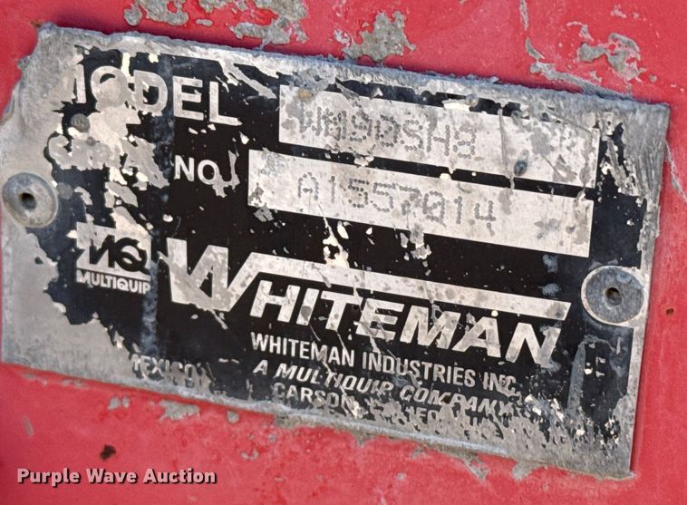 image for item EP2550 Whiteman WM90SHB concrete mixer