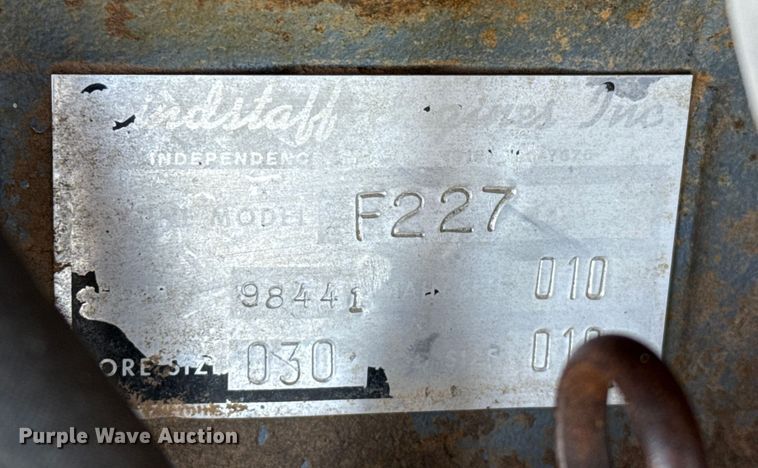 image for item EP2551 1954 Galion 503G rigid frame motor grader