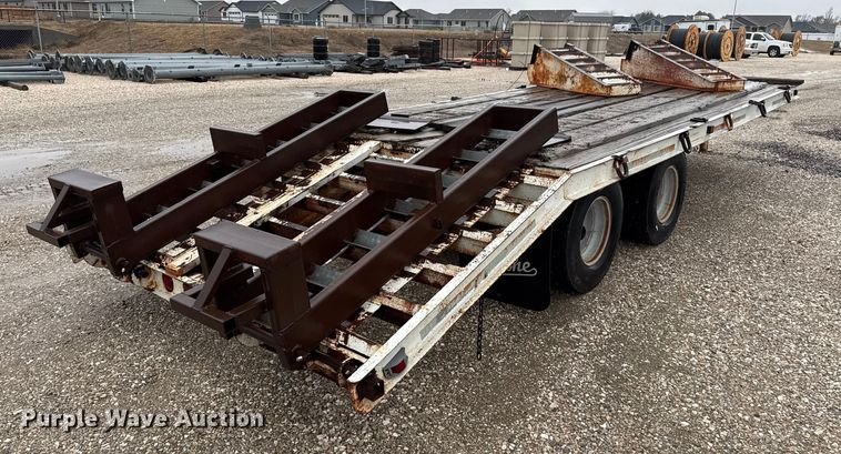 image for item EP2589 1998 Belshe T9 equipment trailer